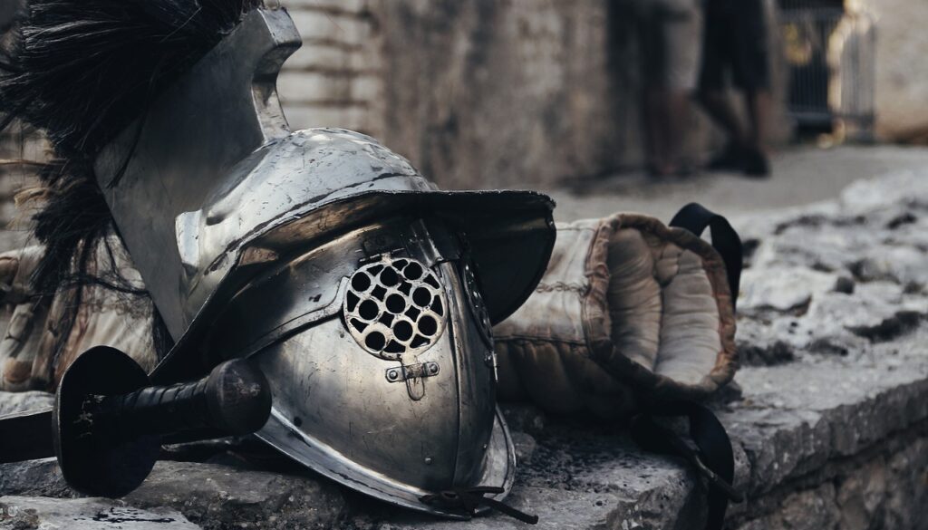 gladiator warrior gear weapons 1931077