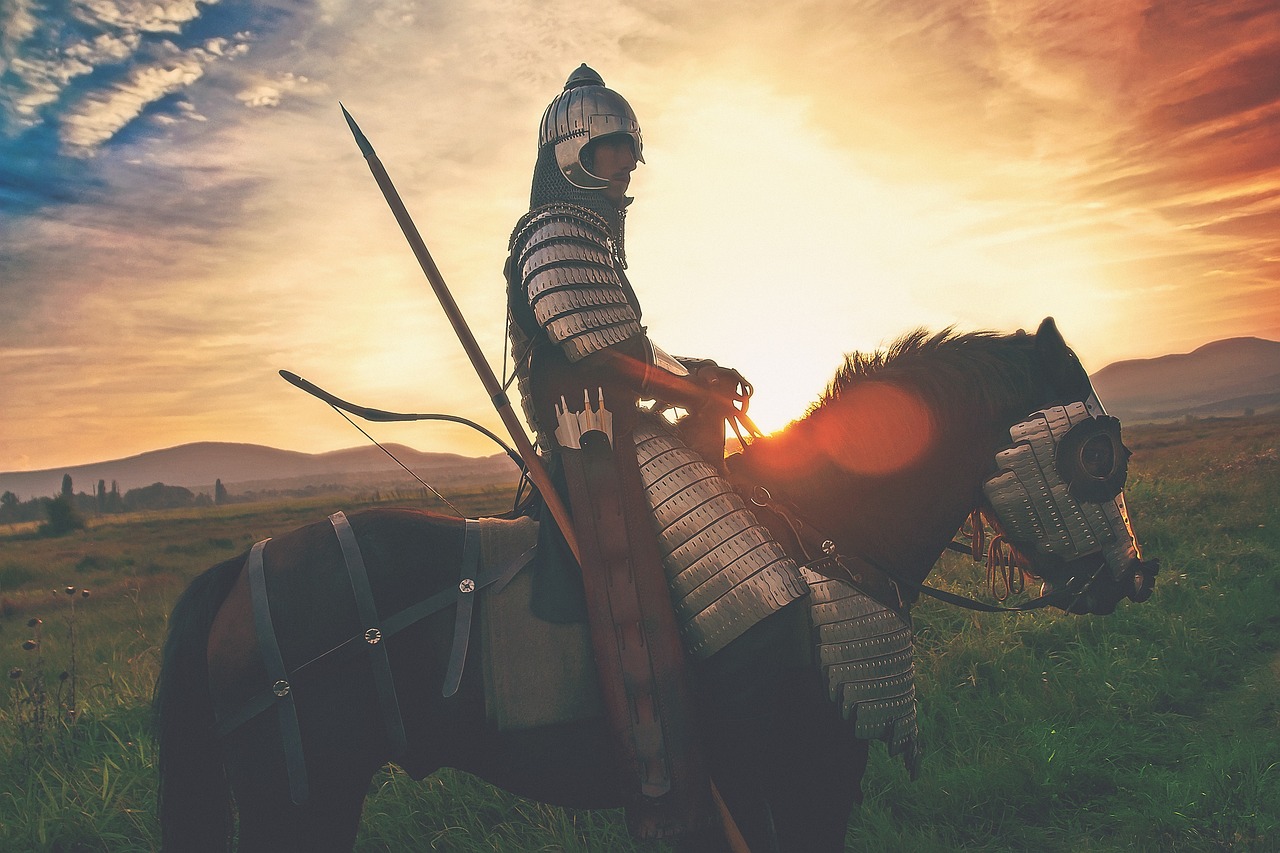 knight warrior artillery horse 2565957